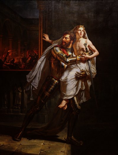 Tanneguy du Châtel Saving the Dauphin by Caroline Léna Becker